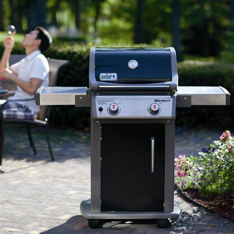 weber spirit® weber 2 burner free standing liquid propane 26500 btu