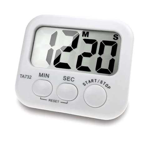 digital kitchen timer large screen large font display magnetic  cooking timer loud alarm