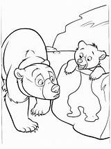 Coloring Brother Bear Pages Kids Children Color Print sketch template