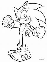 Sonic Coloring Pages Printable Kids Cool2bkids sketch template