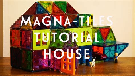 magna tiles idea house youtube