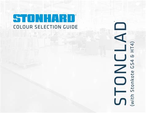 stonclad  stonkote gs ht colour selection guide  stonhard