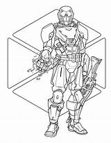 Destiny Coloring Book Official Pages Colouring Relaxing Looks Than sketch template