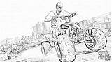 Coloring Pages Auto Grand Theft Gta Filminspector sketch template