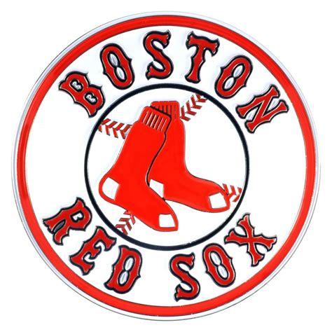 fanmats  mlb boston red sox colored emblem ebay