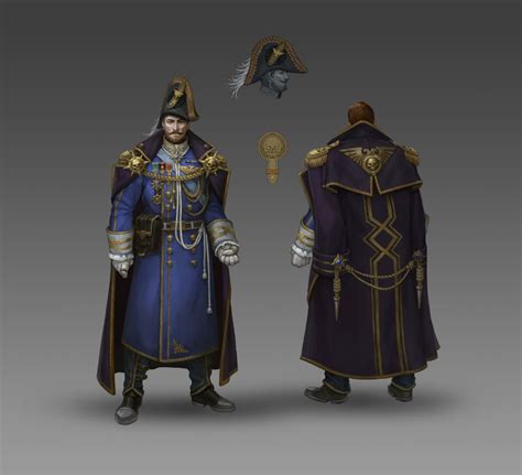 warhammer  rogue trader concept art reveals  characters bell