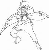 Minato Colorir Namikaze Naruto Rasengan Baixar Hokage Obito sketch template