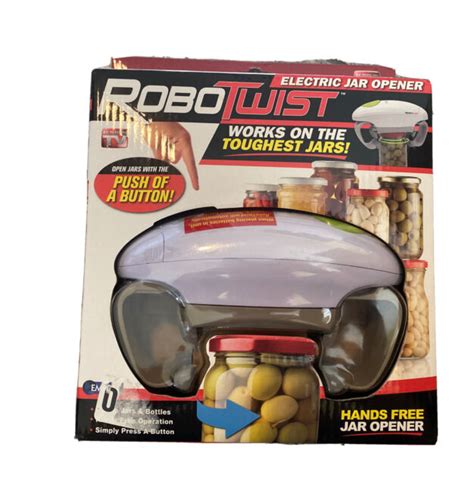 robo twist  jar opener white  sale  ebay