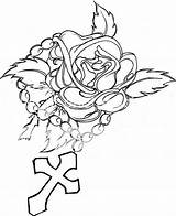 Rosary Coloring Pages Rose Mysteries Xplore Thinking sketch template