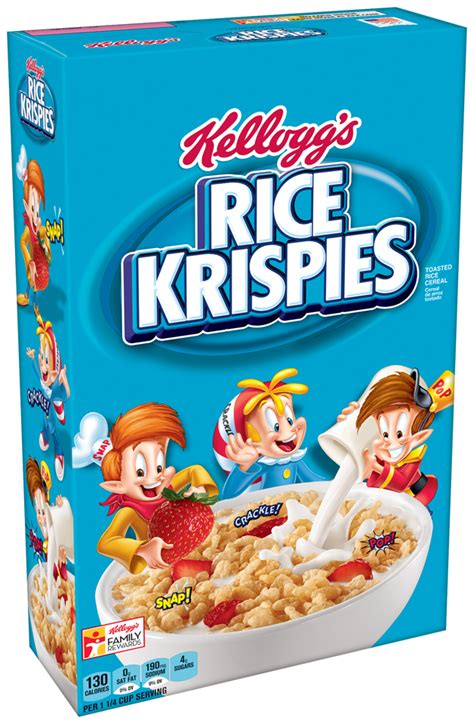 Kellogg S Rice Krispies Rice Breakfast Cereal 18 Oz