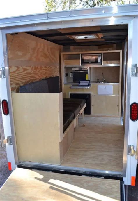cargo trailer conversion ideas rv living