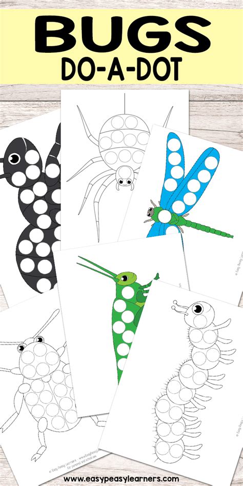 preschool insect theme printables  printable templates
