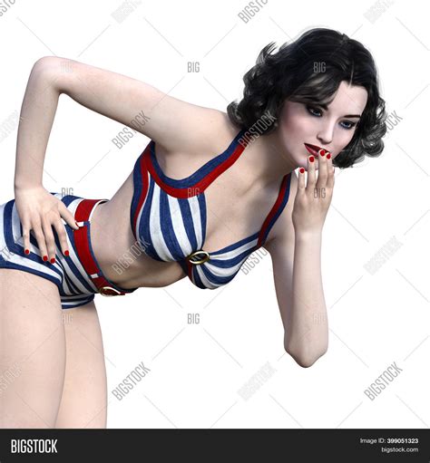 3d Rendering Pinup Image And Photo Free Trial Bigstock