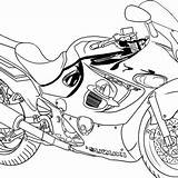Motorbike Coloringpagesfortoddlers sketch template