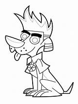 Johnny Test Coloring Pages Printable Online Cool Color Colouring Getcolorings Getdrawings Comments sketch template