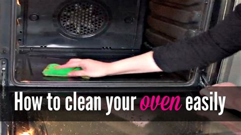 clean  oven easily  chemicals youtube