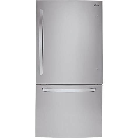 lg ldc24370st 33 inch bottom freezer refrigerator