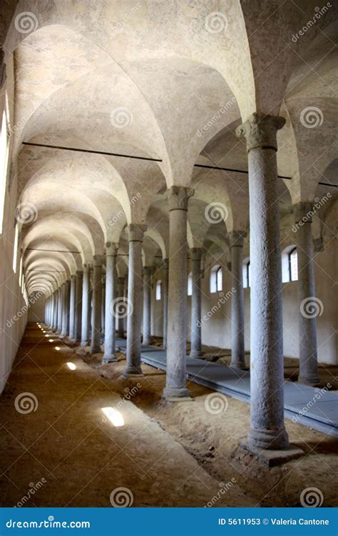 ancient stables   castle stock image image  vinci italy