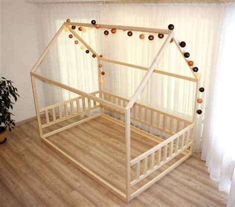 toddler house bed   slats montessori style bed