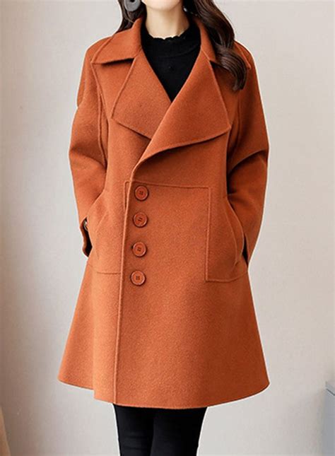 vintage orange jacket jacket coat fashion ladies hooded coats coat fashion