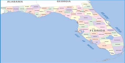 map  florida maps  cities