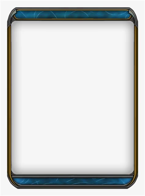 game card template board game blank trading card