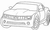 Camaro Coloring Pages Car Chevy Bumblebee Chevrolet Truck Lifted Drawing Print Silverado 1969 Color Cars Printable Tocolor Sheets Getcolorings Easy sketch template