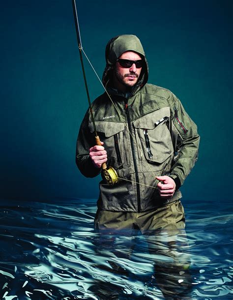 waterproof breathable wading jackets