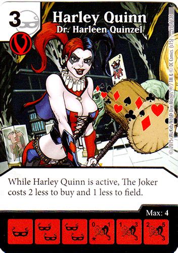 Firestorm Cards Harley Quinn Dr Harleen Quinzel