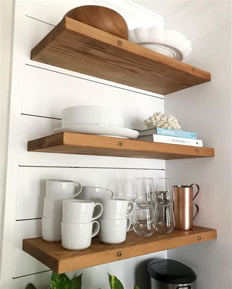floating shelves kitchen shelf ideas