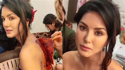 Sunny Leone S Scary Make Up Clip Goes Viral On Social Media