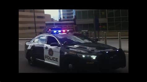 Police Cars At The Calgary International Airport Yyc
