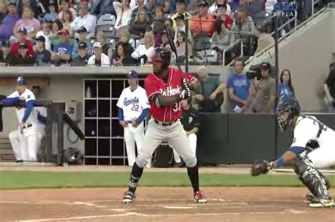 this guy caught a flying bat with one hand like it was nbd