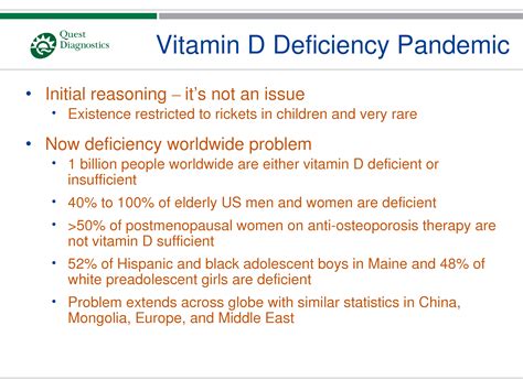Vitamin D Deficiency Testing And The Lc Ms Ms Advantage