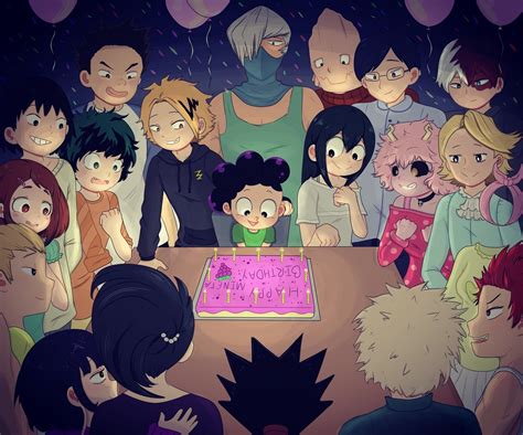 Today’s Mineta’s Birthday And He’s Hanging With All Of His Classmates