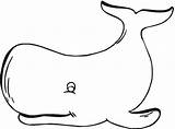 Coloring Pages Whale Template Print Preschool Everfreecoloring sketch template
