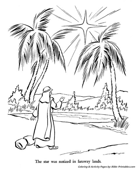 christmas story coloring pages  christmas star