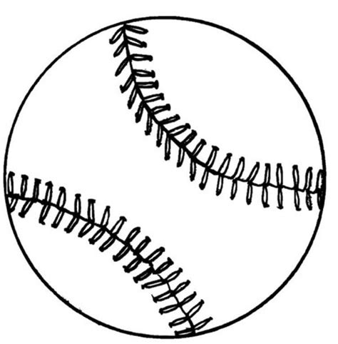baseball bat coloring page clipart