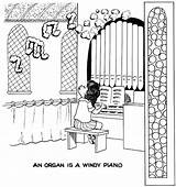 Organ Coloring Symphony Bay Area Little Morrie Turner Book Pals Creators Wee Complements 1999 sketch template