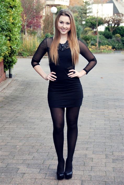 Tights And Heels Tights Outfit Dress And Heels Stockings Outfit