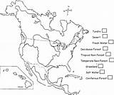 Biome Biomes Geography Unlabeled Zones Climate Sheet sketch template