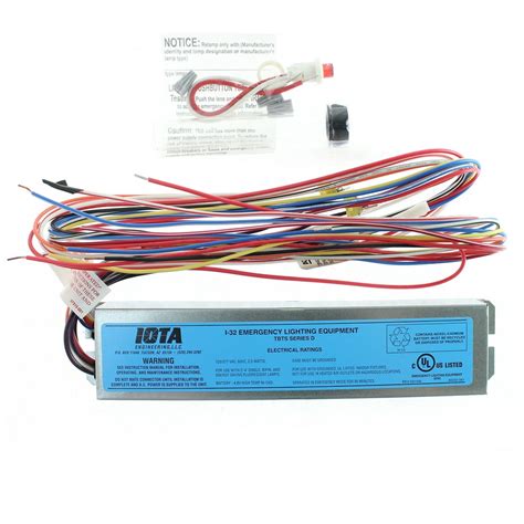 iota   reduced profile emergency backup battery  min operates   ft  ft