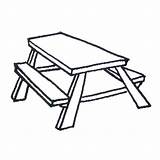 Picnic Table Drawing Clipartmag Drawings Paintingvalley sketch template