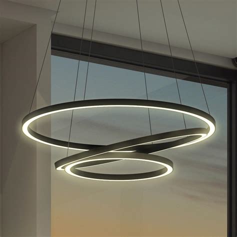 led suspended ring pendant clb   contract lighting uk
