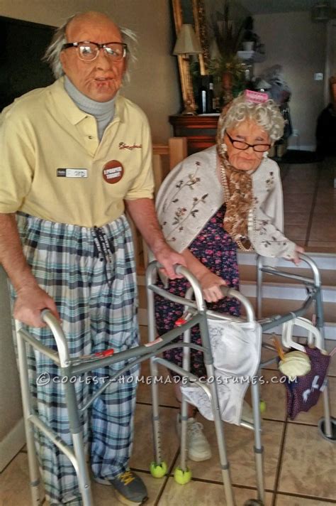 old folk couple costume couple halloween costumes couples costumes