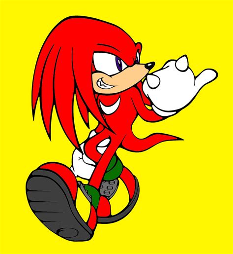 Knuckles The Echidna By Soniclifetime On Deviantart
