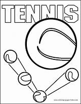 Coloring Pages Tennis Printable Kids Sports Color Others Sheets Colouring Online Book Printables Found Choose Board sketch template