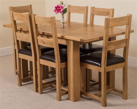 hampton extending rustic oak dining table   brown lincoln dining