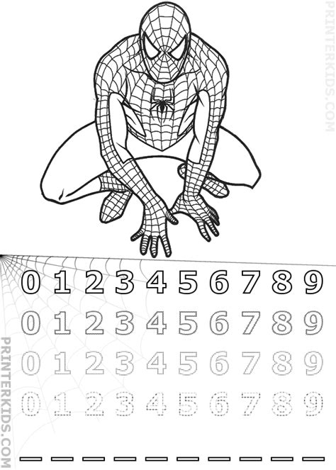 spider man worksheets printable worksheetocom