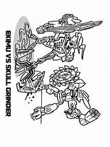 Bionicle Coloring Lego Pages Boys Recommended sketch template
